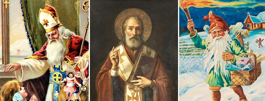 Sankt Nikolaus, biskop av Myra, har gett upphov till Sankt Nikoluas-traditionen i Nordeuropa men även till vår jultomte.